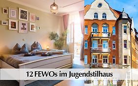12 Fewos Im Jugendstilhaus Mit Aufzug, Terrasse, Kingsize-Bett, Smart-Tv, Etc