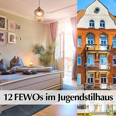 12 Fewos Im Jugendstilhaus Mit Aufzug, Terrasse, Kingsize-Bett, Smart-Tv, Etc Erfurt Esterno foto