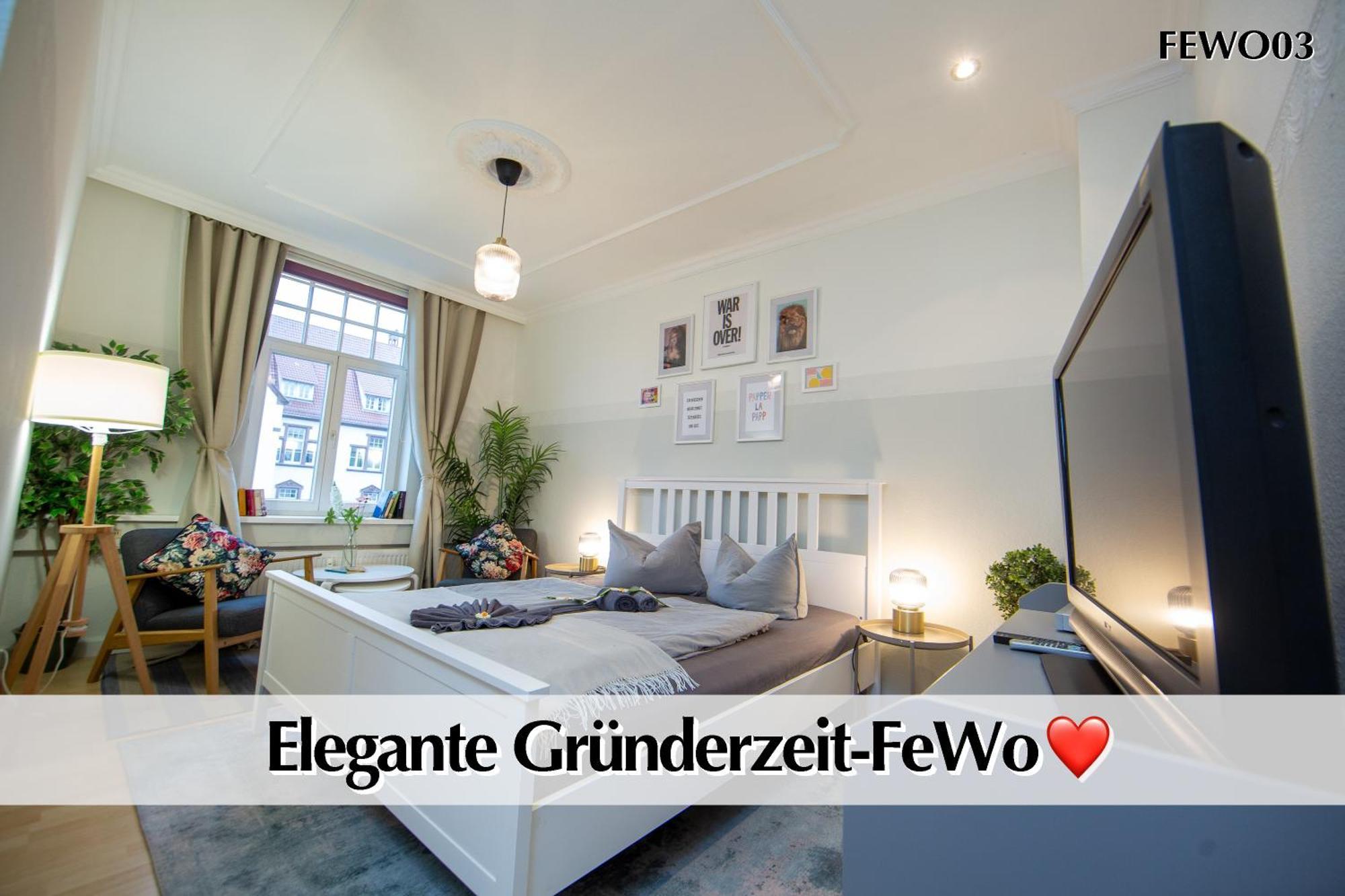 12 Fewos Im Jugendstilhaus Mit Aufzug, Terrasse, Kingsize-Bett, Smart-Tv, Etc Erfurt Esterno foto