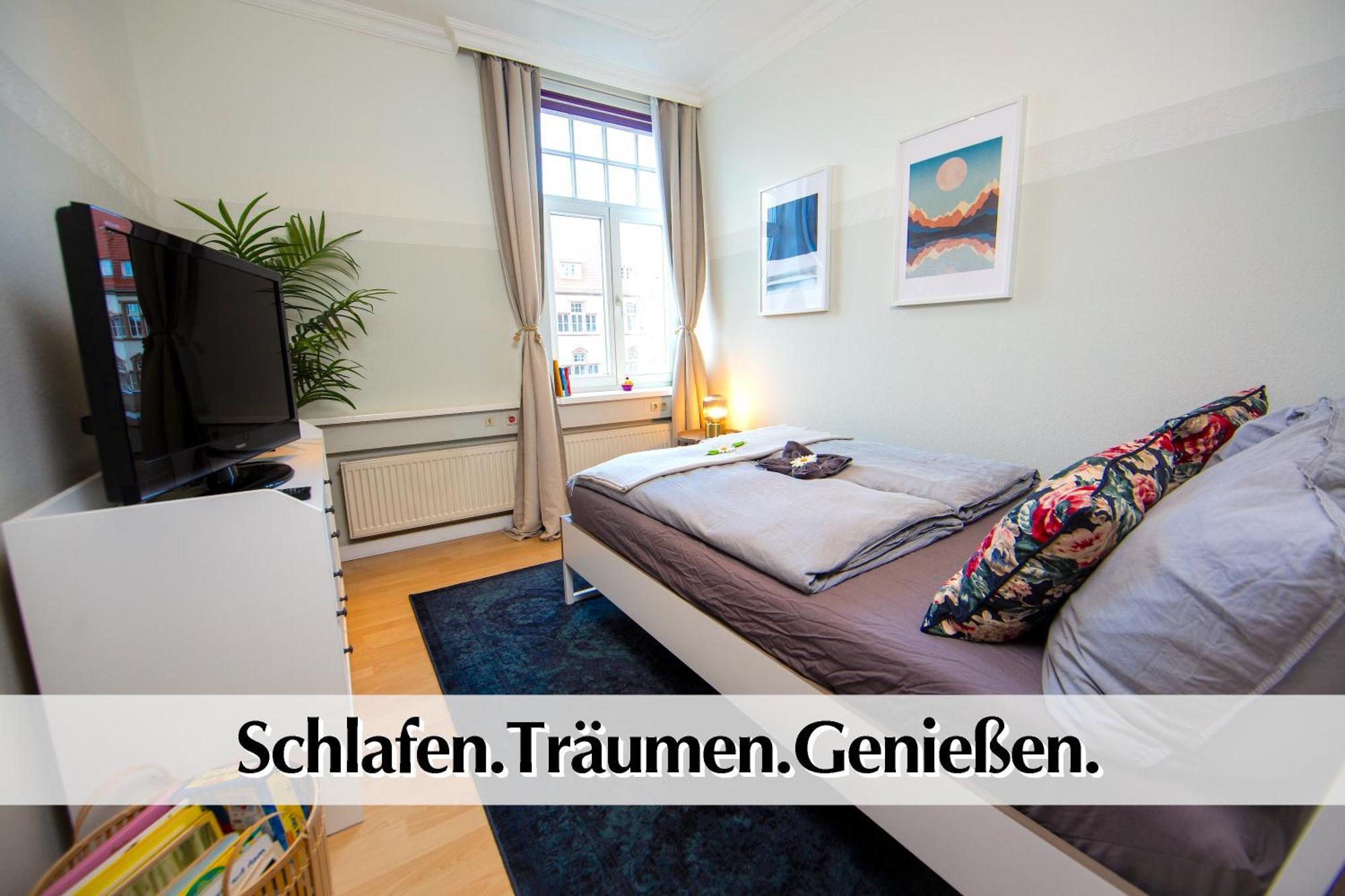 12 Fewos Im Jugendstilhaus Mit Aufzug, Terrasse, Kingsize-Bett, Smart-Tv, Etc Erfurt Camera foto