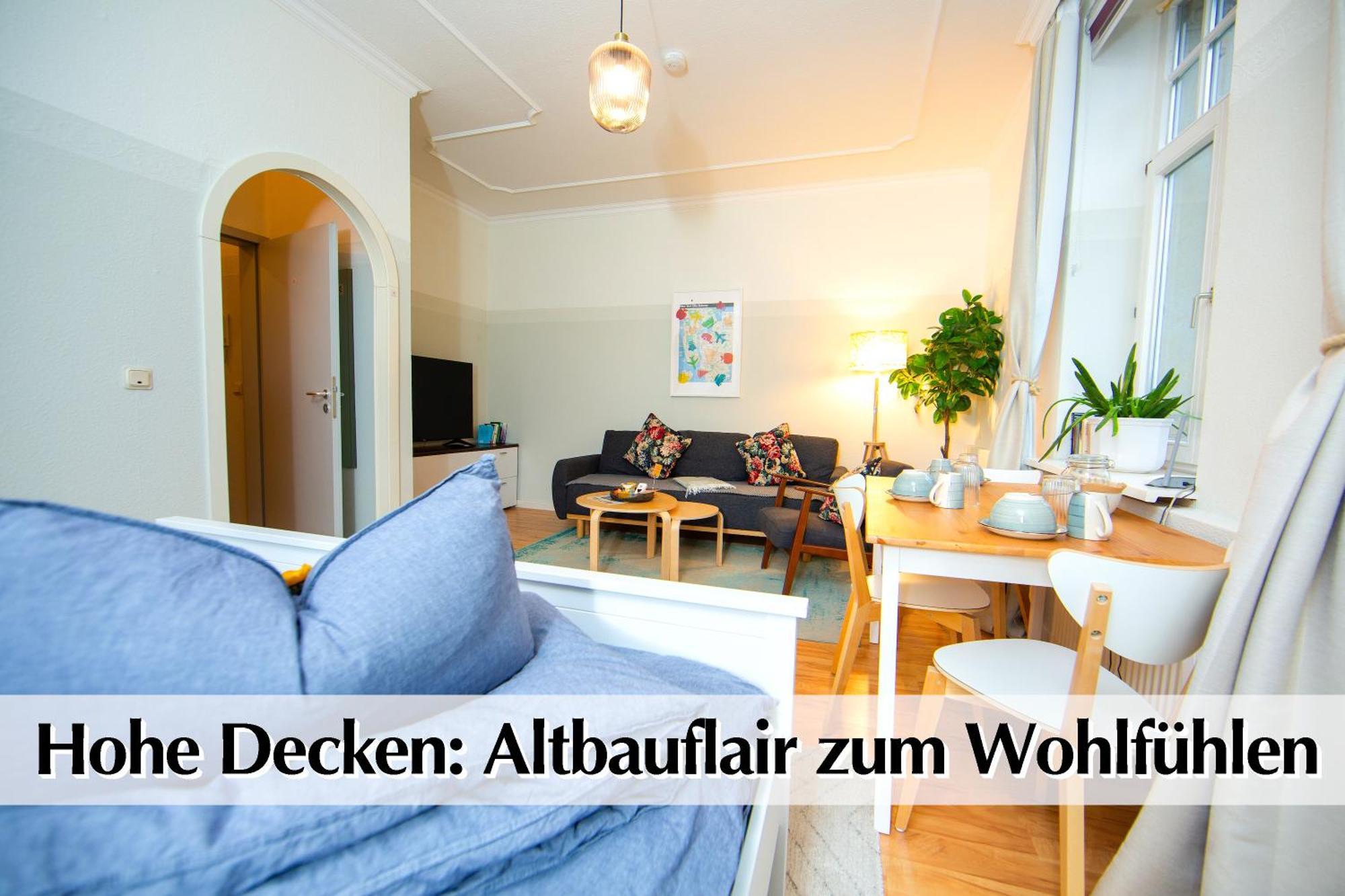 12 Fewos Im Jugendstilhaus Mit Aufzug, Terrasse, Kingsize-Bett, Smart-Tv, Etc Erfurt Camera foto